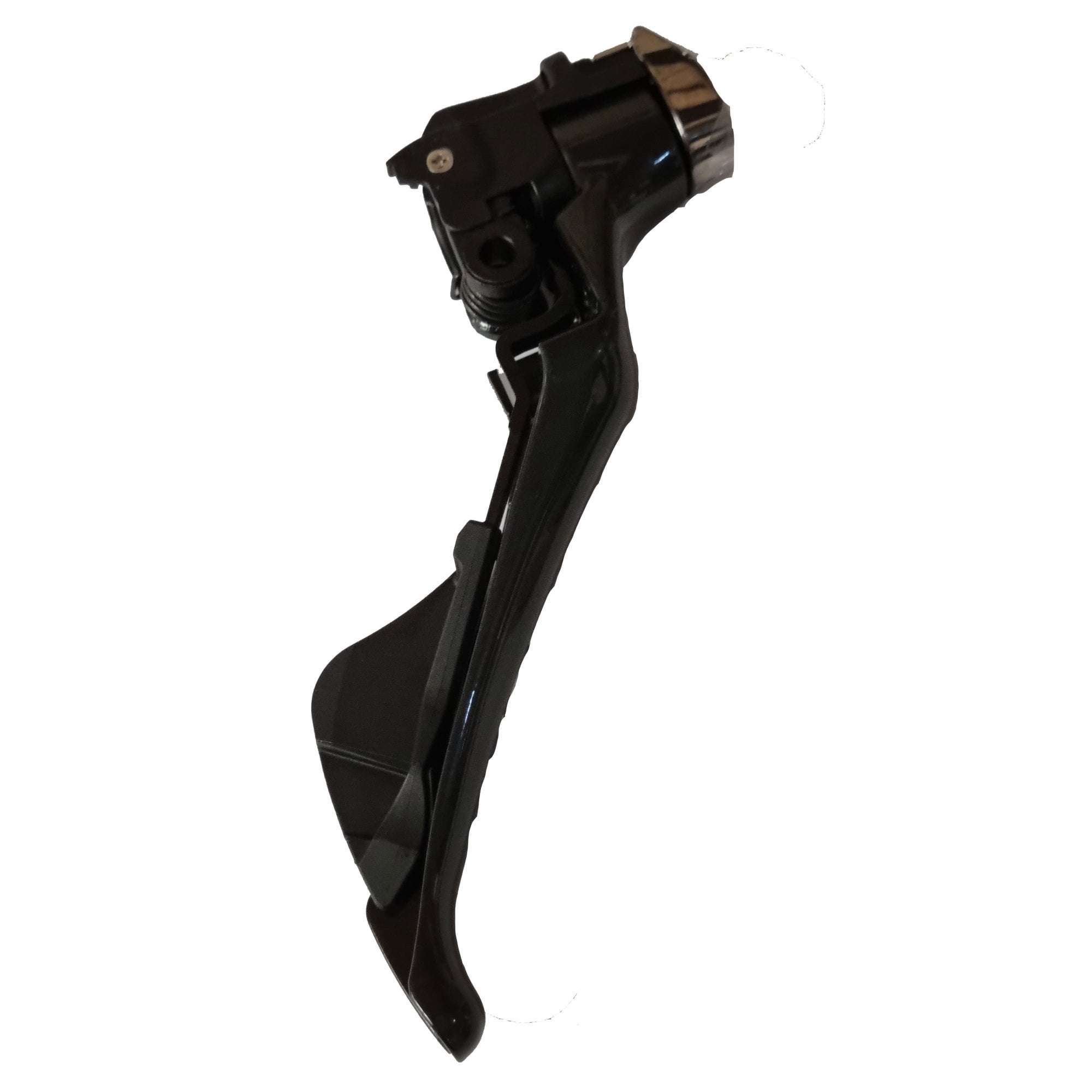 Shimano Spares ST-R8000 left hand main lever assembly for road bike shifters, close-up view of component for cycling gear.