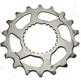 Shimano CS-M8100 18T sprocket wheel for bicycle components, used for smooth shifting on Shimano drivetrain systems.