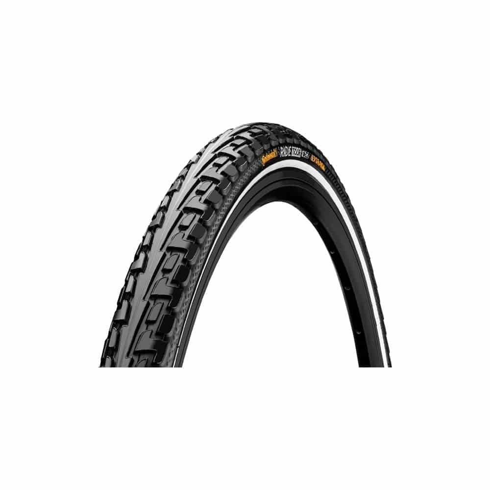 Continental Ride Tour E-Bike tyre with puncture protection and durable tread, suitable for city cycling up to 25 km/h.