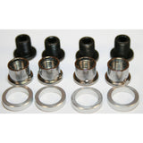 Shimano FC-M8100 gear fixing bolt unit pack of 4, genuine replacement spare parts for bike components.