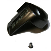 Shimano ST-4700 right hand name plate with fixing screw, replacement component for bicycle gear shifters.