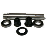 Shimano FH-MT401-B hub axle replacement for MT401 wheel, bike component part, silver metal with detailed threading