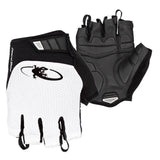 Lizard Skins Aramus Classic cycling gloves with gel padding and wrist support, displaying textured fabric and secure fit.