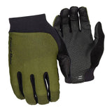 Lizard Skins Monitor Ignite gloves with breathable mesh and neoprene wrist closure, designed for comfortable cycling or outdoor activities.