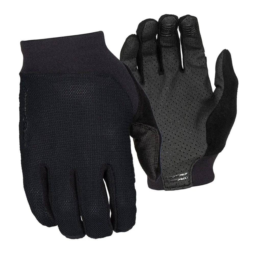 Lizard Skins Monitor Ignite gloves with breathable mesh and neoprene wrist closure, designed for cycling or outdoor activities.