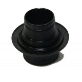 Shimano HB-MT410 right hand axle cap, genuine replacement part for bike hub, close-up of black component on white background.