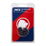 Set of 10 Joe's No Flats Presta valve keys for tubeless wheel maintenance and rim compatibility, component tools for bike repairs.