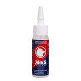 Joe's No Flats Super Sealant tubeless tire sealant for fast puncture repair, shown in a container.