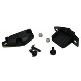 Shimano Spares ST-R9120 right hand lid unit replacement for shifters, close-up of the component showing detailed design and branding.