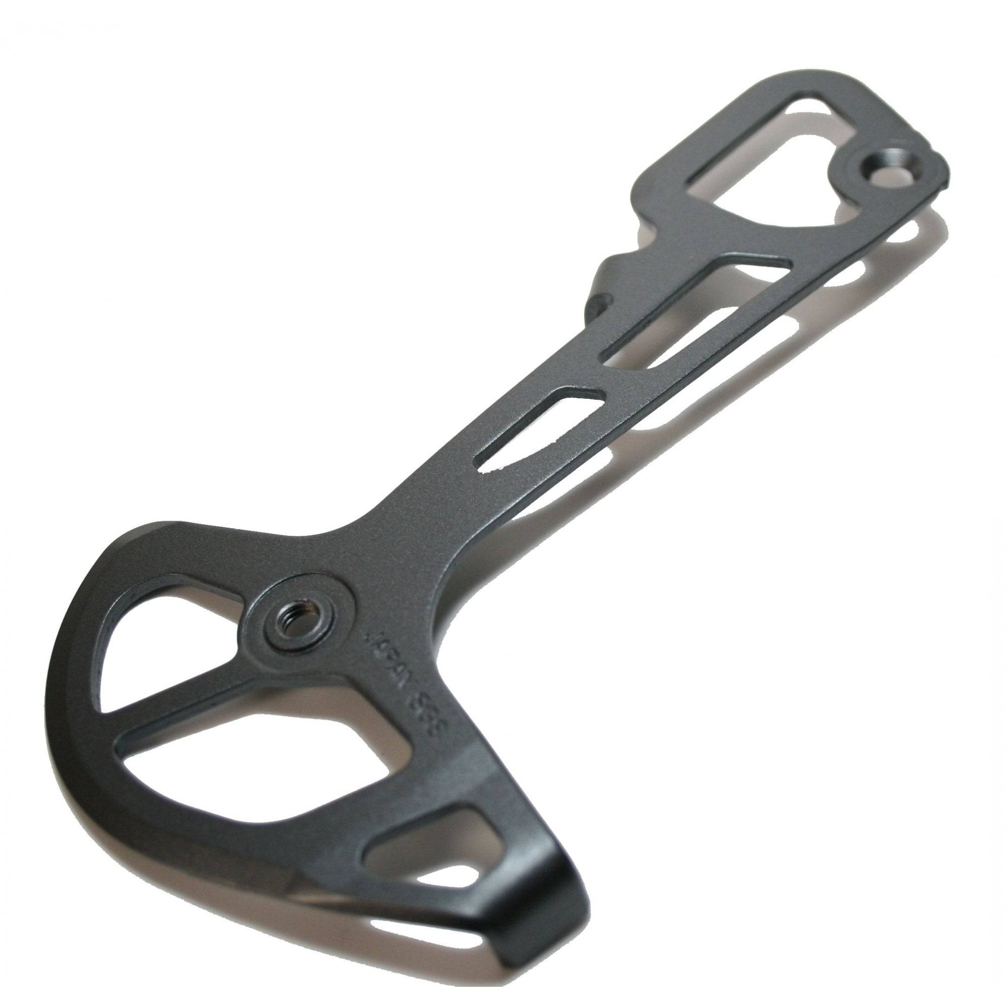 Shimano Spares RD-M7100 SGS rear derailleur inner plate replacement component for bike gear shifting.