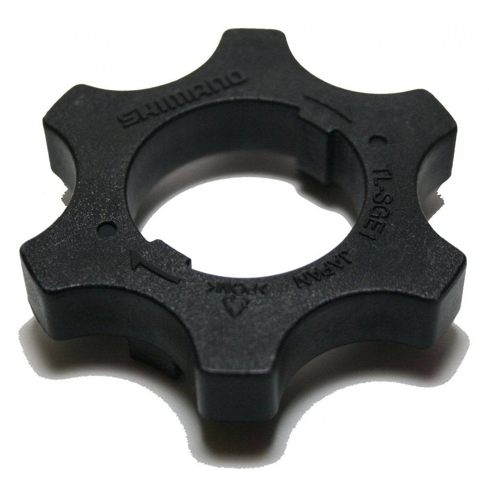 Shimano TL-SGE1 first gear set tool for precise bike gear adjustment and maintenance in a Shimano Workshop setting.