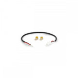 Exposure front light connection cable with gel connectors for Yamaha eBike system, designed for reliable electrical connections.
