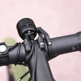 Exposure Fuse front LED light for e-bike commuter, 1000 lumens, black, durable bike accessory with bright illumination.