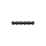 KMC B1 wide black bike chain for single speed, BMX, and fixed gear bikes, 112 links, durable bike component.