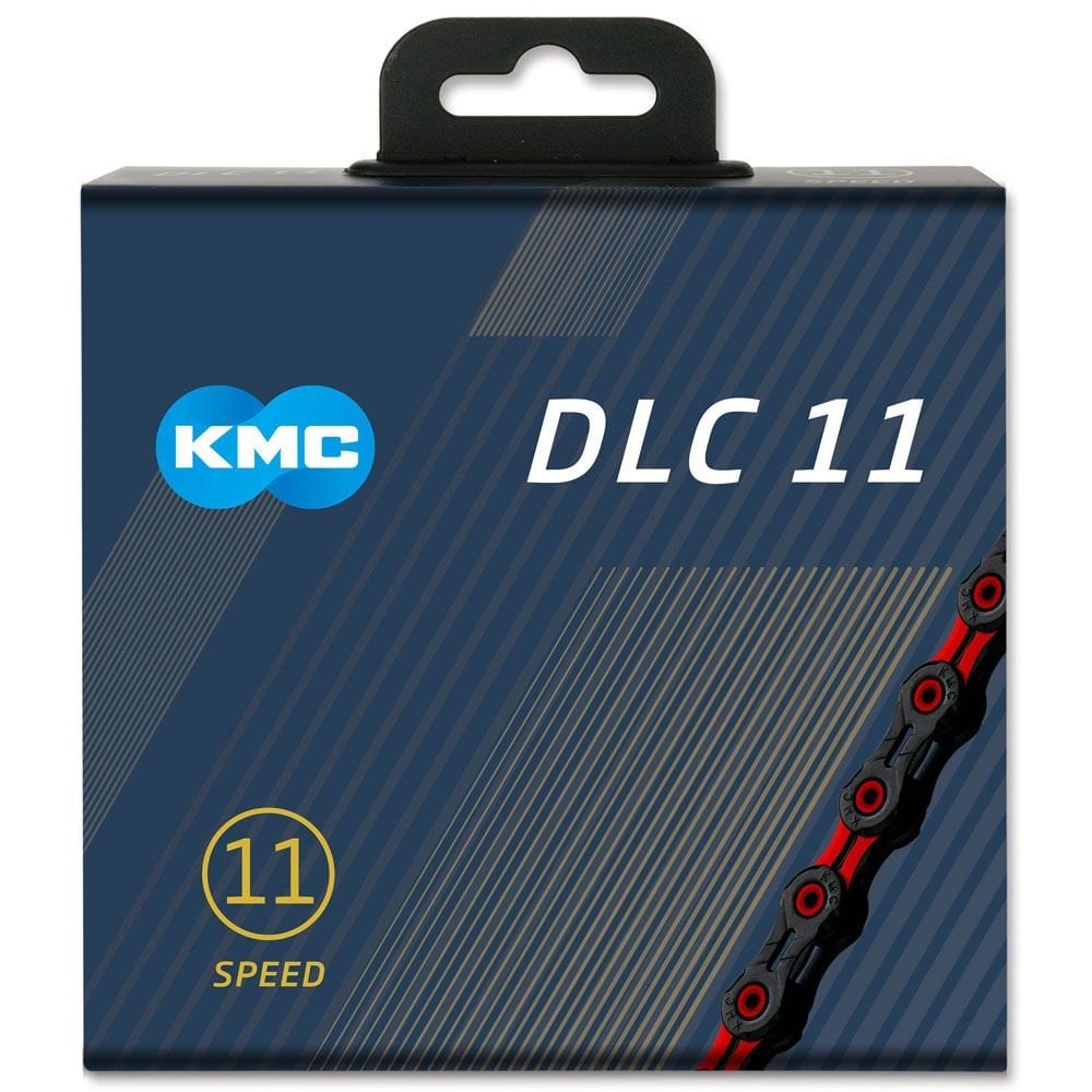 Kmc Dlc 11 Black/Red 118L Chain