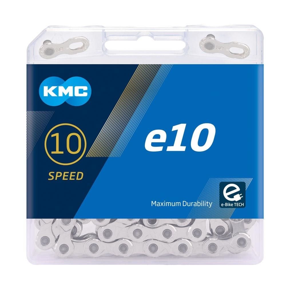 Kmc E10 Ebike Chain Silver 122L Chain
