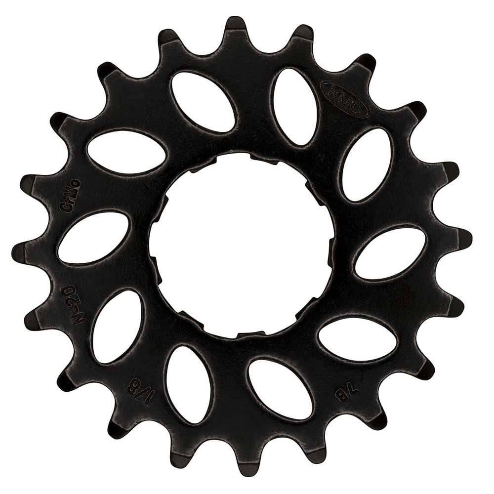 KMC Nuvinci 20T black 3/32-inch cassette for Enviolo internal gear hubs, bicycle components and accessories