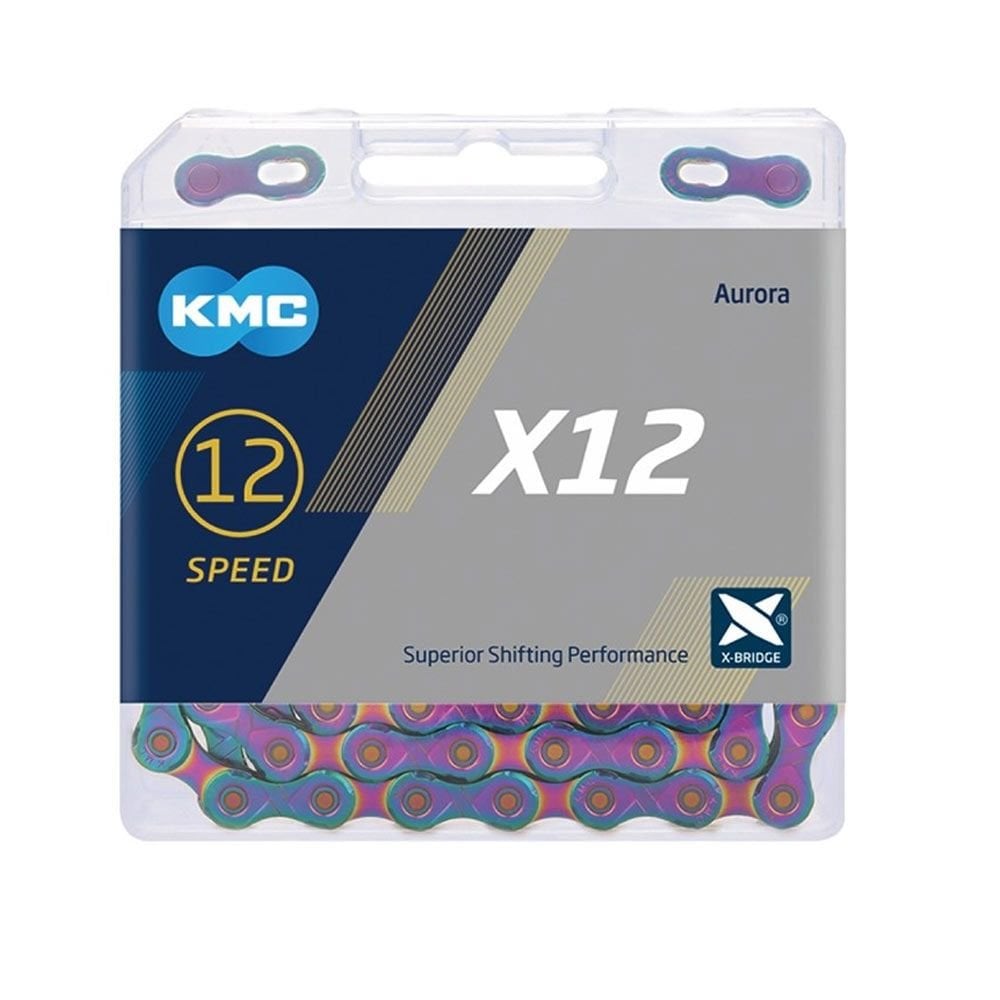 Kmc X12 Aurora Blue 126L Chain