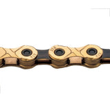 Kmc X12 Black/Gold Chain 126L Chain