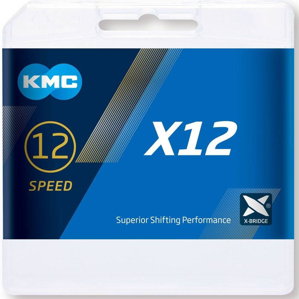 Kmc X12 Black/Silver Chain 126L Chain