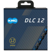 Kmc X12 Dlc Black/Blue 126L Chain