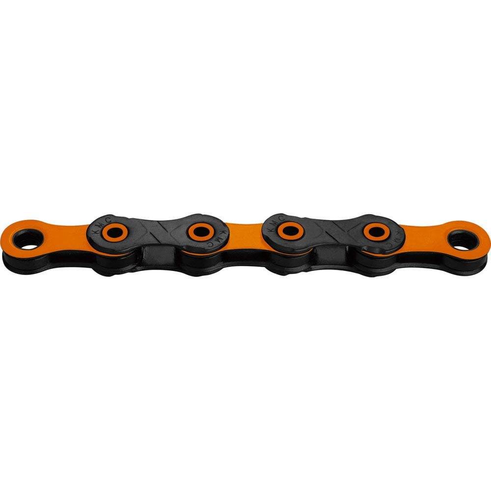 Kmc X12 Dlc Black/Orange 126L Chain