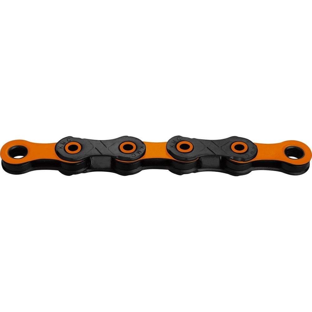 Kmc X12 Dlc Black/Orange 126L Chain
