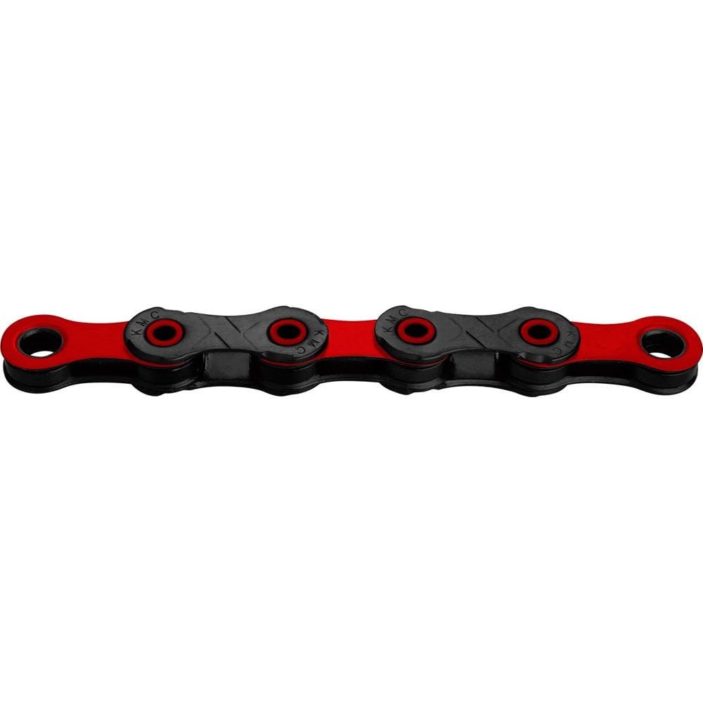 Kmc X12 Dlc Black/Red 126L Chain
