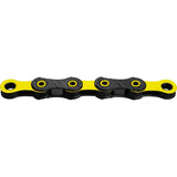 Kmc X12 Dlc Black/Yellow 126L Chain