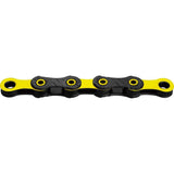 Kmc X12 Dlc Black/Yellow 126L Chain