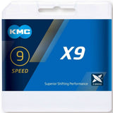 Kmc X9 Silver Chain 114L Chain