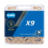 Kmc X9 Ti-N Gold Chain 114L Chain