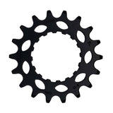 KMC Bosch front 18T chain ring for Bosch II E-bike systems, bicycle components for enhanced gear performance.
