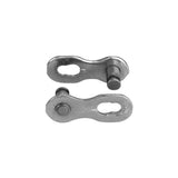 KMC Missinglink E1Nr EPT silver single speed chain connector 3/32 inch, two-pack, bicycle component spare part
