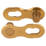 Kmc Missinglinks 11R Ti-N Gold 2 Pr (Re-Useable) Spares & Accessories