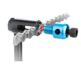 KMC mini bicycle chain tool with storage pouch, designed for 12-speed chains, suitable for bike workshop use
