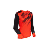 Madison Flux women's long sleeve trail jersey, breathable MTB cycling top with moisture-wicking fabric and ergonomic fit.