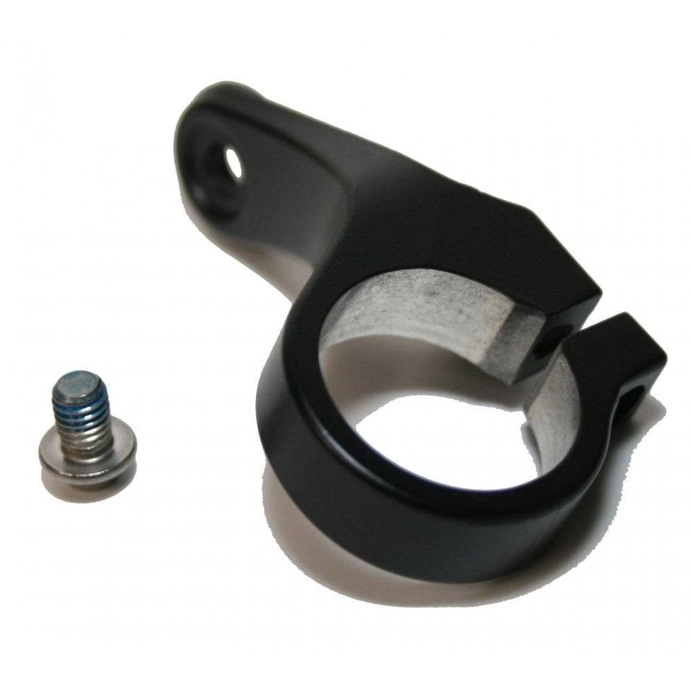 Shimano SL-M5100 right hand shifter bracket unit for smooth gear shifting, replacement component for bike gear systems.