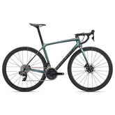 Giant TCR Advanced Pro Disc 1 AXS road bike with 700c wheels and SRAM Rival eTap AXS groupset, sleek and aerodynamic design.