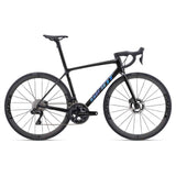 Giant TCR Advanced SL Disc 0 road bike with Shimano Dura-Ace Di2 electronic shifting, featuring lightweight frame and disc brakes.