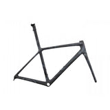 Giant TCR Advanced SL Disc-FF B road frameset with disc brake compatibility, black and red design for 2024 cycling.