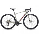 Giant Revolt Advanced 2 gravel bike with Shimano GRX 820 components and 700c 53mm tires, ready for off-road adventures.