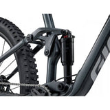 Giant Stance mountain bike with 125mm rear FlexPoint suspension and 140mm fork, showing the bike frame and front suspension.
