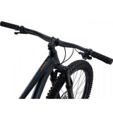 Giant Stance 29 1 full suspension mountain bike with FlexPoint suspension system, black frame and knobby tires for off-road riding