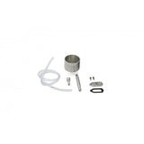 Hope Easy Brake Bleed Kit for Race/EVO in workshop setting, showing oil-free brake bleeding tool and components.