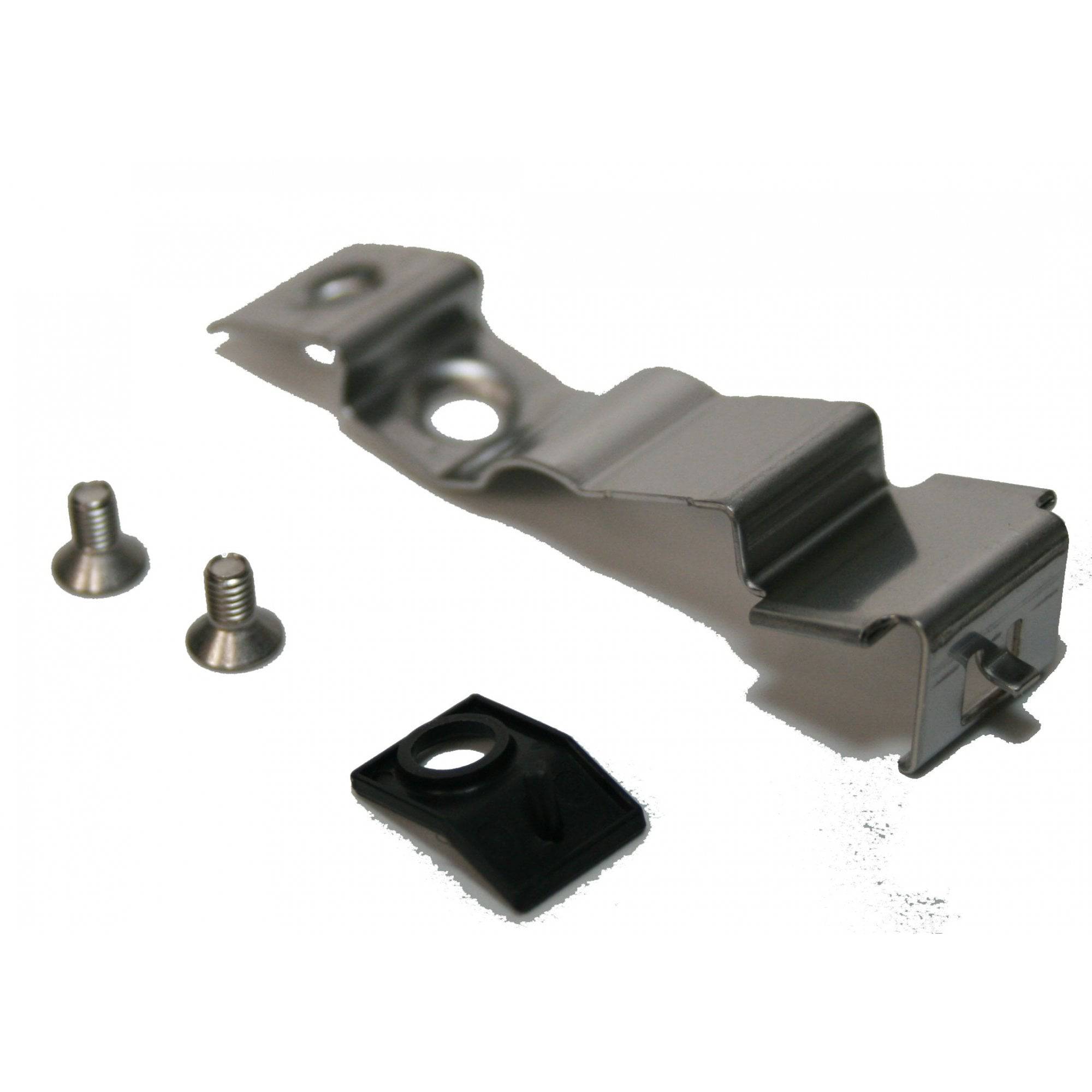 Shimano Spares BT-E8035 double latch unit for e-bike battery connection, a durable component for secure battery attachment.