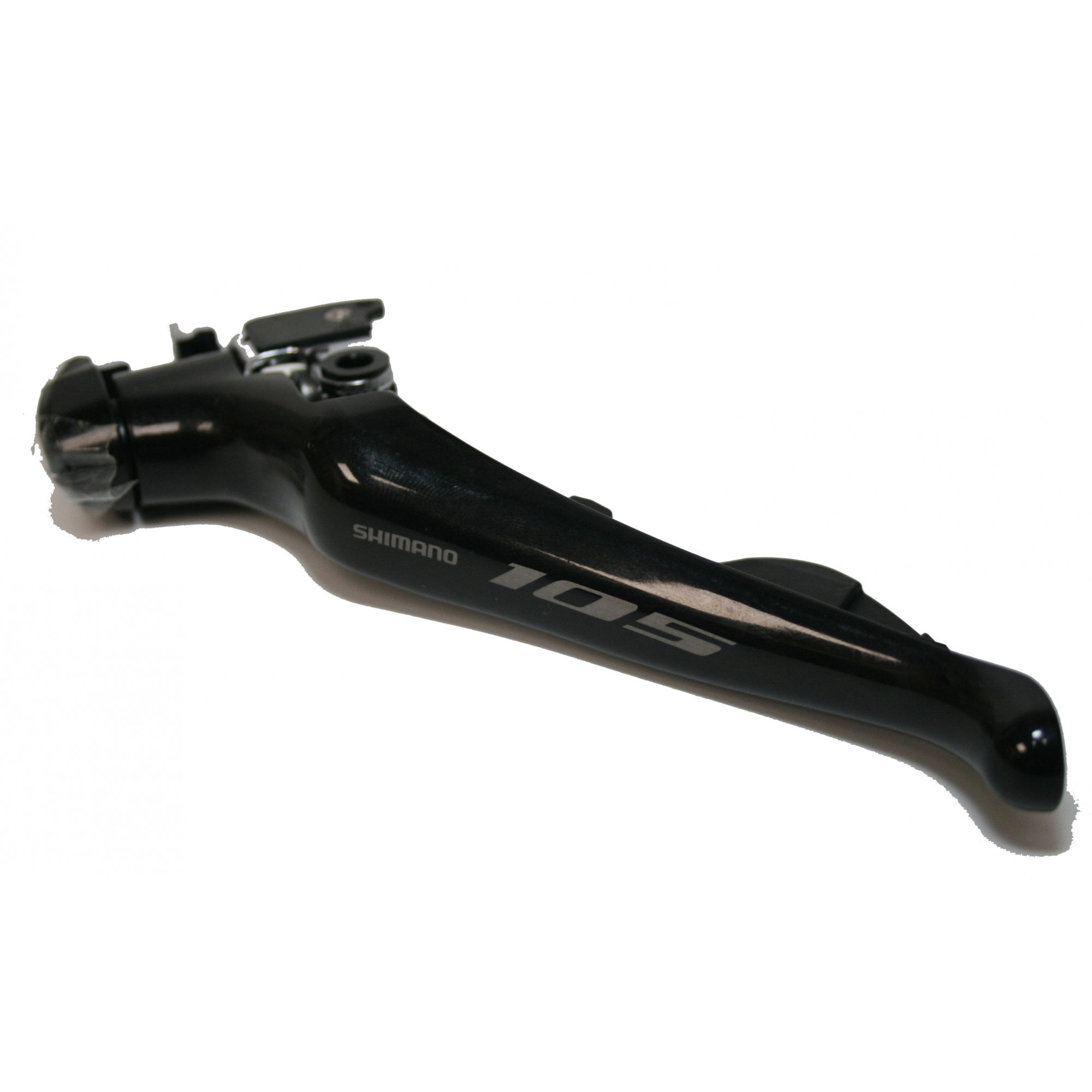 Shimano ST-R7000 left hand main lever assembly in black, bicycle gear shifter component, replacement part for Shimano cycling brake levers.