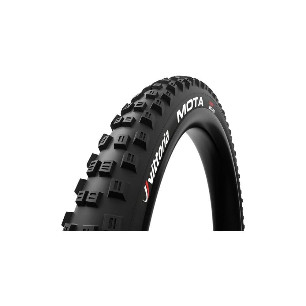 Vittoria Mota Race MTB tyre with graphene and silica for improved grip and durability, designed for mountain biking components.