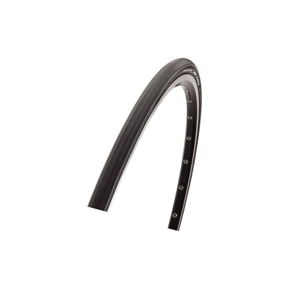 Maxxis Re-Fuse tubeless ready training tire with MaxxShield puncture protection, shown with tread pattern and sidewall details.