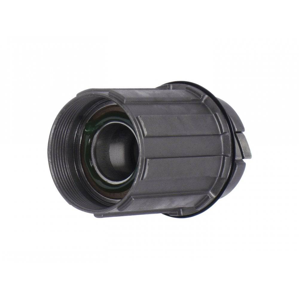 Bontrager DHG/DH/Earl 10-Speed freehub body in black for 135-157mm cassette compatibility, bike components part.